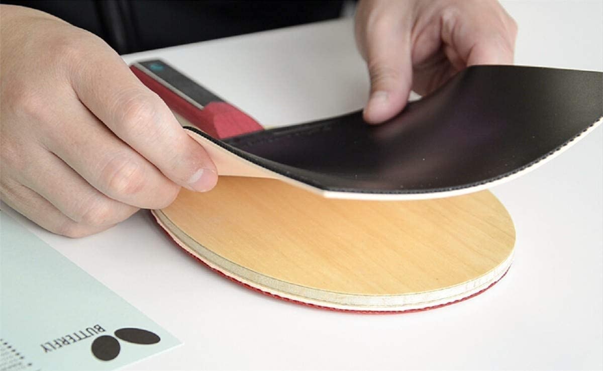 Butterfly Free Chack II: Placing rubber on blade